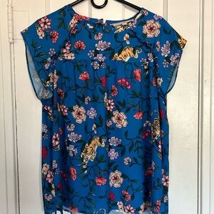 Loft floral top